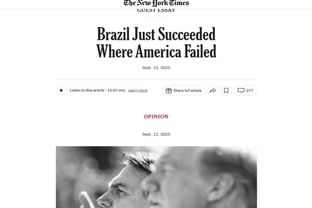 “brasil-teve-sucesso-onde-os-eua-falharam”,-diz-nyt-sobre-bolsonaro