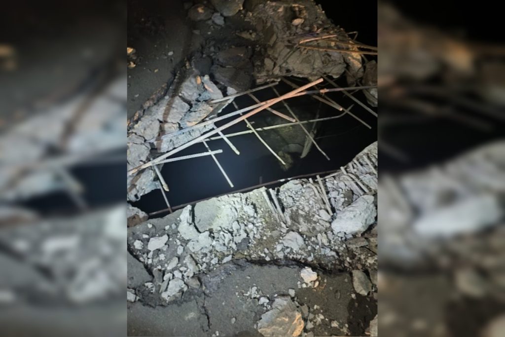 apos-carro-bomba,-duas-pontes-sao-atingidas-por-explosivos-no-equador