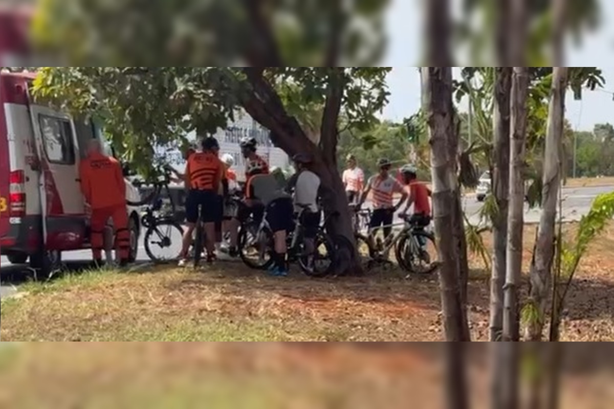 ciclista-e-atingido-com-barra-de-ferro-no-rosto-durante-treino-no-df ciclista-e-atingido-com-barra-de-ferro-no-rosto-durante-treino-no-df