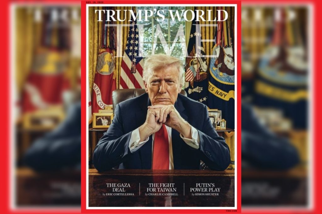 capa-da-time,-trump-diz-ter-“parado”-netanyahu-e-“derrubado”-o-ira