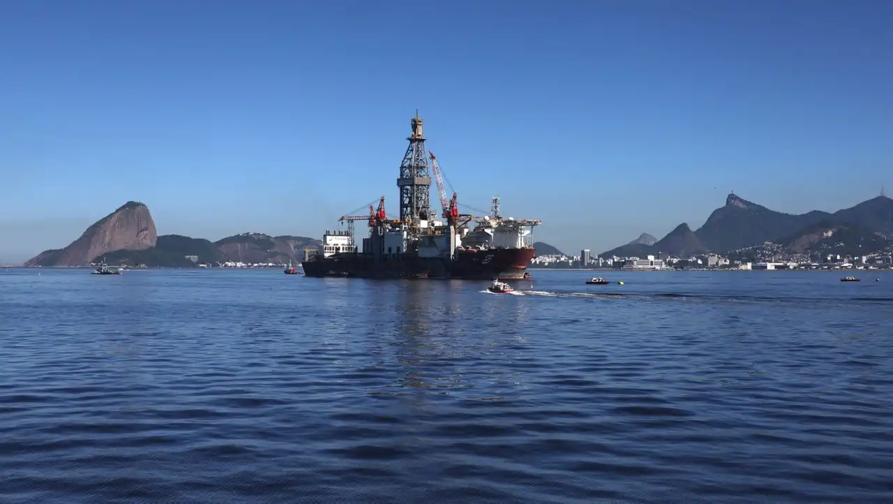 mar perfuração